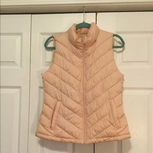 Gap pink Polyester Puffer Vest